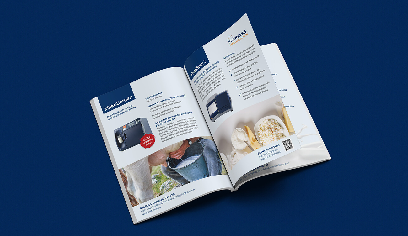 Magazine ad Design For Dairy Industry