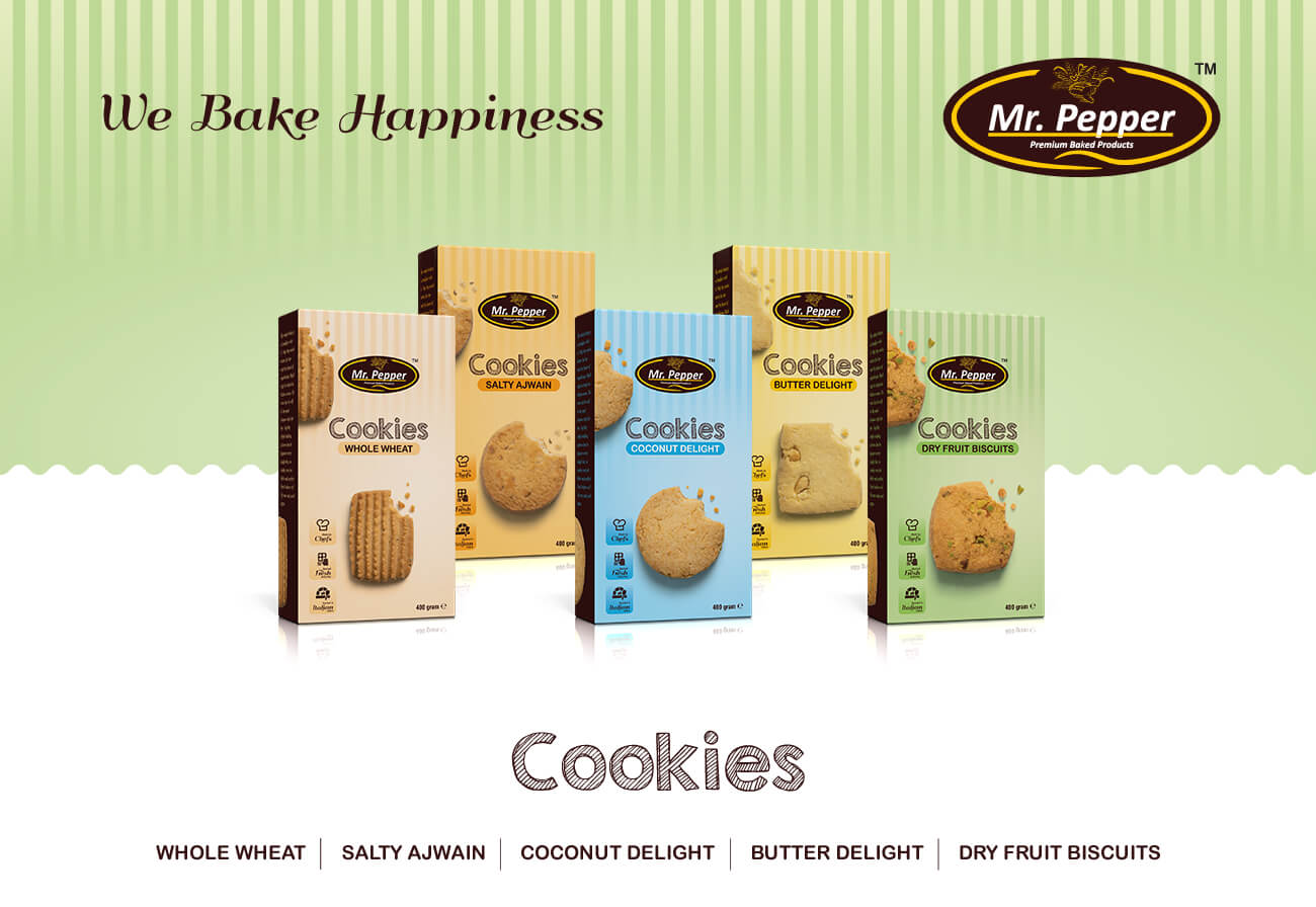 Packaging Design For Cookie Brand