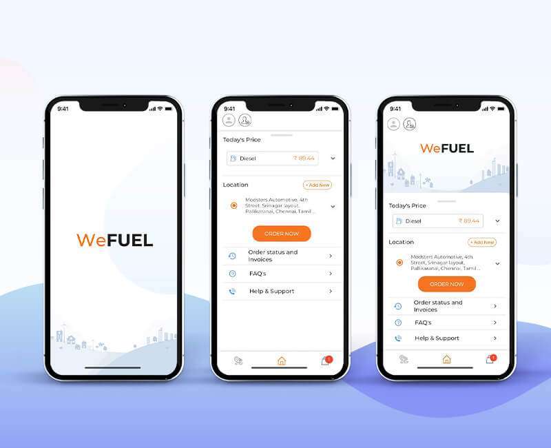 Fuel Startup Mobile App Development