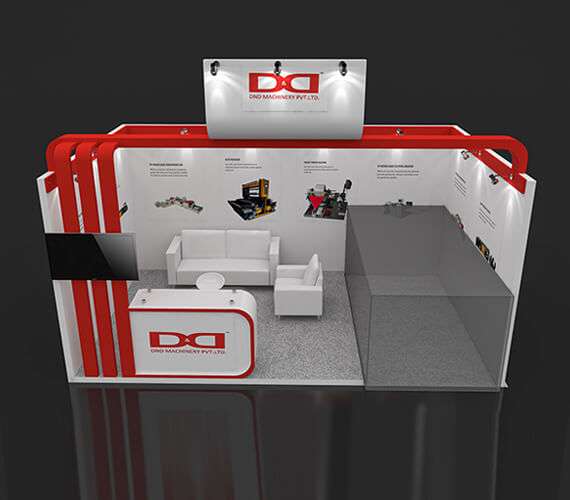 Exhibition Design And Fabrication For Plastic Bag Making Machines