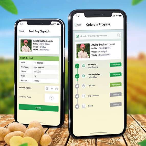 mobile application for agri business